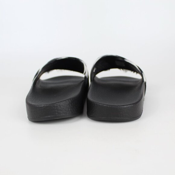 NEW VALENTINO Feather Slides Sandals | Bold Zebra Look for Resort & Lounge Wear - Picture 12 of 15